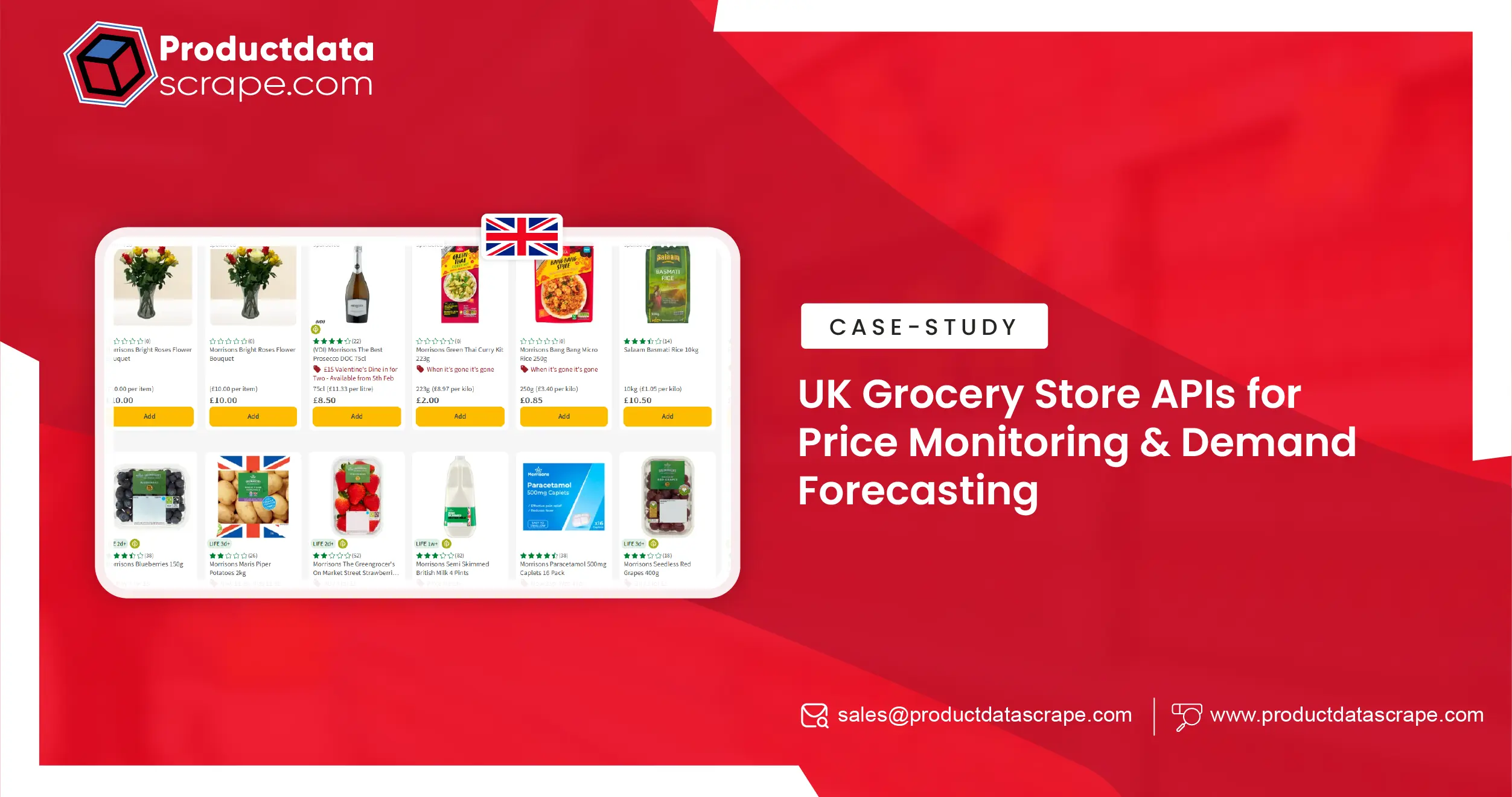 UK Grocery Store APIs for Price Monitoring & Demand Forecasting